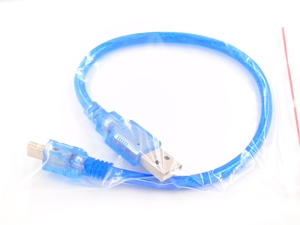 20cm tốc độ cao USB 2.0 Nam để Mini USB 5-pin nam PC Cáp dữ liệu dây cáp điện dẫn cho truyền dữ liệu - Product Image 2