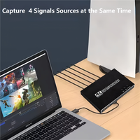 Carte de capture vidéo HDMI 4 entrées 1 sortie pour affichage quadruple, commutateur HDMI 4 ports, capture de jeu USB 3.0, streaming en direct multicanal