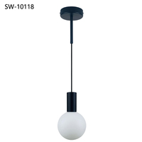 En promotion : Lampe suspendue G9 vintage, style hôtel, LED, moderne, contemporaine, en verre, pour salle à manger ou restaurant