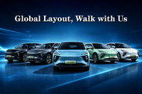 DONGFENG Nouvelles Voitures Forthing Friday 410km Taxi SUV Électrique Transmission Automatique Batterie au Lithium Sièges en Cuir Pneus R17 Simple