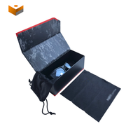 Boîtes cadeaux fantaisie écologiques avec couvercle magnétique personnalisé, en carton, pour lunettes de vue et de soleil, ensemble de boîtes d'emballage