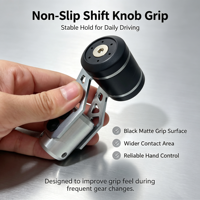 Nouveau produit phare en gros : pommeau de levier de vitesse universel manuel style joystick d'avion pour modification automobile