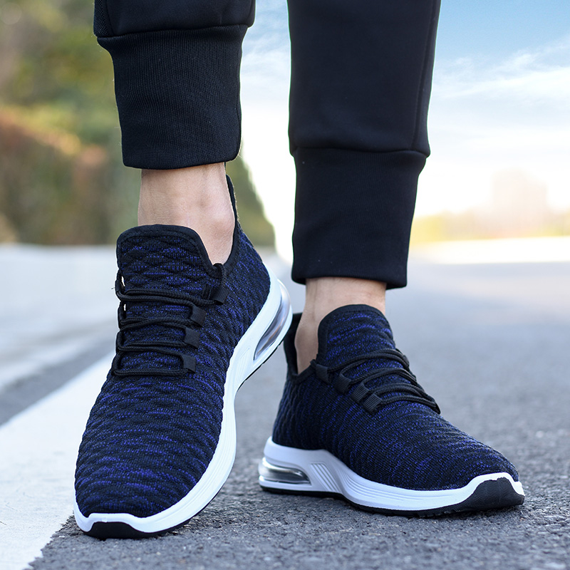 Нескользящая подошва, гибкая и удобная мужская дышащая Спортивная обувь для бега для мужчин