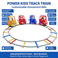 Train miniature électrique sans rail le plus populaire pour enfants, idéal pour parcs d'attractions et usage domestique (5-10 ans)