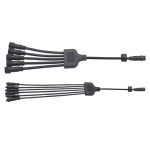 Оптовая Продажа с фабрики Y типа нейлоновые водонепроницаемые соединения от одного до пяти соединений резиновый провод водонепроницаемый разъем - Product Image 2