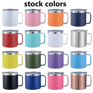Vasos Original 14oz Vacuum Insulated Stainless Steel <b>Coffee</b> Mug Tumbler with Handle Office Cup for Adults - Product Image 2