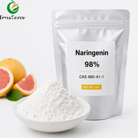 Naringénine 98% en poudre CAS 480-41-1 Testé HPLC Extrait d'agrumes Matière première végétale en vrac