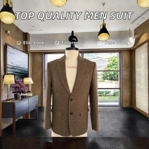 ชุดสูทผ้าขนสัตว์ผู้ชายสั่งตัดพิเศษ จัดส่งรวดเร็ว แบบธุรกิจ กระดุมแถวเดียว ซิปผ่าหน้า ไซส์ใหญ่ ระบายอากาศได้ดี คุณภาพแฟชั่น - Product Image 3