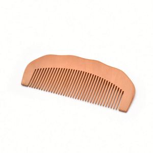 <b>Creative</b> <b>Gift</b> Peachwood Hair Comb Anti Static Biodegradable Wood Comb for Women - Product Image 1
