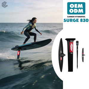 Hydrofoil de Carbono SURGE 830, Curvas de Radio Estrecho, Deslizamiento Estable para Riders Ligeros y Sesiones de Foiling en Aguas Abiertas de Alto Rendimiento - Product Image 1