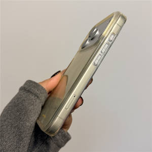 Coque de téléphone minimaliste à dégradé pour iPhone 17 16 15 14 13 12 11 Pro Max, texture glacier, distinctive et sophistiquée - Product Image 6