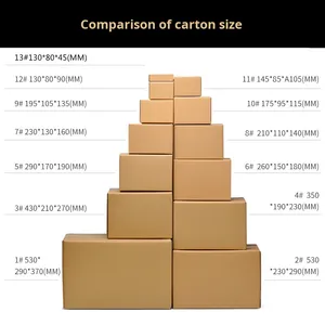 अनुकूलन योग्य थोक आपूर्तिकर्ता 2.5 मिमी एक्सप्रेस बॉक्स मेलर शिपिंग उपहार लोगो कपड़ों के साथ शिपिंग उपहार उपहार उपहार उपहार - Product Image 4