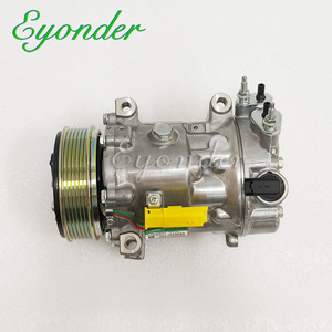Compresor de Aire Acondicionado para CITROEN C4 C5 DS4 <span class=keywords><strong>DS5</strong></span> 2.0 PEUGEOT 308 407 508 RCZ 2.0 648754 648755 9671451180 9684139980 6453ZE 9824287280 - Product Image 6