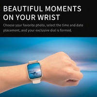 Meistverkaufte HD11 1,85 Zoll Smartwatch mit Kunststoffgehäuse Magnetisches Laden IP68 Wasserdicht GPS & Gesundheitsüberwachung Wecker