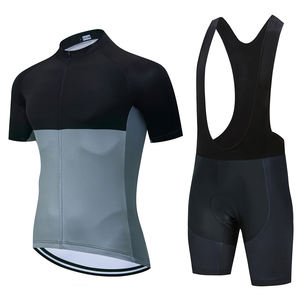 2025 ropa de bicicleta de secado rápido nombre del equipo personalizado ciclismo Jersey babero conjunto 20D MTB uniforme bicicleta ropa <span class=keywords><strong>para</strong></span> hombres corto Maillot <span class=keywords><strong>Culotte</strong></span> - Product Image 1