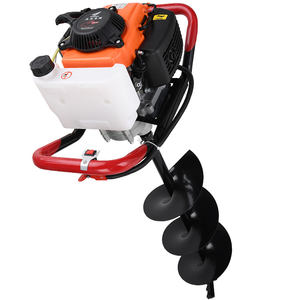 Hete Verkoop Civiele Techniek 52cc Benzine Vijzel Draagbare Grond Boor Hand Push Grond Boor - Product Image 6