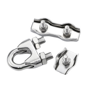Eight Directions 304 Stainless Steel Wire Rope Clamp 10mm Metric Self Locking Buckle Tensioner General Industry Use - Product Image 1