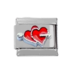 304 Stainless Steel DIY Fashion Charm Bracelet <b>Love</b> Module Italy Charms with Elastic for Women - Product Image 4