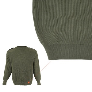 Maglione Pullover invernale da uomo KMS taglie forti girocollo tattico di sicurezza a maniche lunghe lavorato a maglia maglione di lana - Product Image 6
