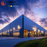 Bâtiment d'entrepôt industriel en acier innovant à bas prix, entrepôt préfabriqué