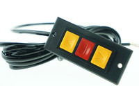Commutateur de bouton poussoir de moteurs de volet roulant avec le fil