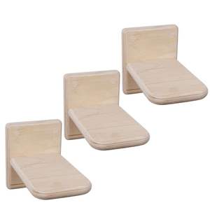 핫 세일 고양이 등반 단계 내구성 벽걸이 형 애완 동물 교수형 선반 나무 장난감 나무 단단한 나무 고양이 나무 바위 - Product Image 3