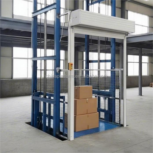 Вертикальный грузовой подъемник с механической конструкцией, противоскользящей платформой, высокой мощностью подъема и скоростью 4-6 м/мин - Product Image 5