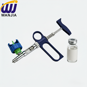 WANJIA <span class=keywords><strong>Seringue</strong></span> automatique de vaccination à fixation sur bouteille 1 ml pour la vaccination des volailles - Product Image 2