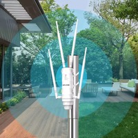 4G LTE Outdoor AC1200 Router WiFi de doble banda Punto de acceso de 1200Mbps con ranura para tarjeta SIM Repetidores 4G LTE