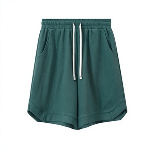 Pantalones Cortos de Hombre de Alta Calidad, 100% Algodón, Cierre de Cremallera, Color Sólido, Cómodos, Largura hasta la Rodilla, Secado Rápido, Bolsillos Delanteros, Sostenibles, OEM - Product Image 1