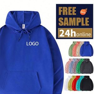 Sweat-shirts à capuche pour hommes en coton sain de bonne qualité, pour le sport au printemps, en tricot fin, à motif uni, pour adultes - Product Image 3