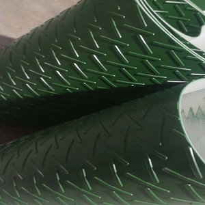 Fabrieksgroothandel Nieuwe Groene PVC Bandtransportband Goede Vermoeidheidsbestendigheid Brandwerend voor Elektronica Productie - Product Image 2