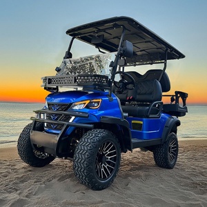 Carro de golf eléctrico para personas mayores, nuevo modelo Club Car, cuatro asientos, 60V 72V 3.5KW 4KW 5KW, para 4 personas, fabricado en China, venta al por mayor de fábrica - Product Image 1