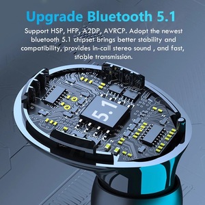Écouteurs sans fil <span class=keywords><strong>M10</strong></span> TWS Bluetooth avec boîtier de charge LED, écouteurs stéréo sportifs pour <span class=keywords><strong>Xiaomi</strong></span> - Product Image 3