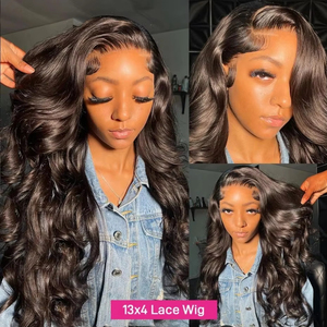 Nature Raw Virgin <strong>Body</strong> <strong>Wave</strong> 13x6 HD Lace Front Human Hair Wig 30 36 Inch Brazilian 13x4 Hd Lace Frontal Wigs for Black Women - Product Image 3