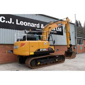 Barato Original 13,5 toneladas excavadora de segunda mano Sany SY135C usado equipo de construcción Sany SY135C excavadora para la venta - Product Image 4