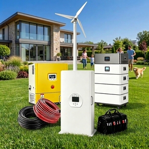 ระบบไฮบริดพลังงานลม 2KW 3KW 5KW 48V พร้อม DEYE ไฮบริดสำหรับใช้ในบ้าน เครื่องกำเนิดไฟฟ้า 20KW 10KW โซลูชั่นพลังงานที่มีประสิทธิภาพ - Product Image 2