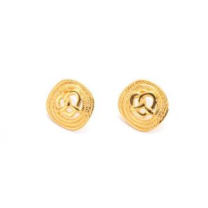 Boucles d'oreilles tendance en acier inoxydable 316L avec placage or PVD, durables et résistantes - Product Image 3