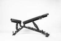 Banc de musculation pliable en métal à trois sections de haute qualité, équipement de fitness multifonctionnel pour l'entraînement de force et l'haltérophilie