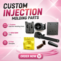 Service de moulage par injection sur mesure, composants OEM personnalisés pour équipements industriels, pièces moulées par injection ABS PP PC PA66