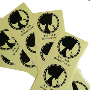 Adhesive <b>Sticker</b> Labels Custom Shape Holographic Waterproof <b>Roll</b> Commercial Product Packing Die Cut Round - Product Image 2