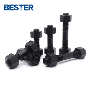 Wuxi Manufacturer High Strength Carbon Steel <strong>Double</strong> <strong>End</strong> ASTM A193-B7 <strong>Stud</strong> Bolt with A194 2h Heavy Hex Nut - Product Image 6