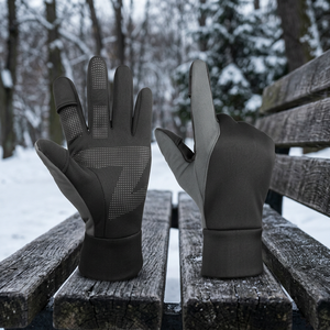 Gants de cyclisme d'hiver unisexes compatibles avec écran tactile, thermiques, imperméables, coupe-vent, protection des paumes 3M pour temps froid - Product Image 2