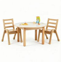 Chaise en bois Montessori pour la maternelle, les centres d'éducation préscolaire, les garderies, les meubles de maternelle, chaise en bois courbé pour enfants, chambre à coucher