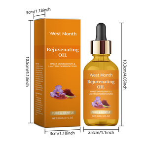Huile de Safran Éclat Nourrissant, Hydratation Douce et Soin Tendre pour la Peau du Visage à Base de Plantes, Huile Tendre pour la Peau au Safran - Product Image 2