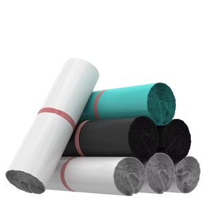 Sacs d'expédition gris YC économiques, solides, pour colis, sacs postaux en polyéthylène avec impression, emballage pour sacs postaux - Product Image 1