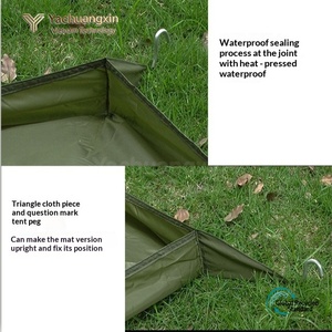Waterproof Oxford Sleeping Mat 210x120cm Outdoor Camping Groundsheet Rainproof <b>Bed</b> <b>Pad</b> - Product Image 5