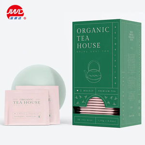 Boîte de sac à thé d'emballage en carton de papier de haute qualité, conception personnalisée en gros - Product Image 2