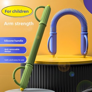 เครื่องฝึกความแข็งแรงของแขนสำหรับเด็ก GF รุ่นใหม่ สีฟ้า-เขียว ด้ามจับซิลิโคนกันลื่น น้ำหนัก 5 กก. 7 กก. สำหรับเด็ก<span class=keywords><strong>ประถม</strong></span>และมัธยมต้น - Product Image 3