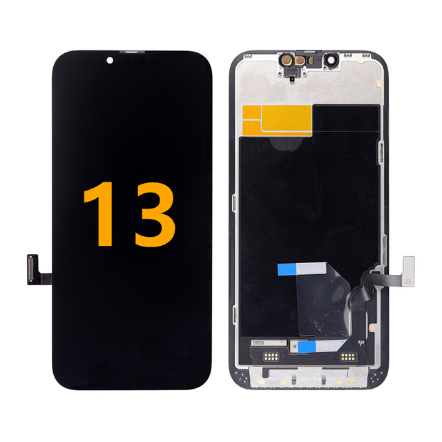 100% Tested and Refurbished Mobile Display LCD Components for Cell Phones 13 1-Year Warranty